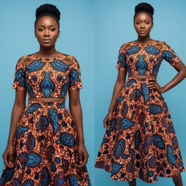 Ankara Two-Piece