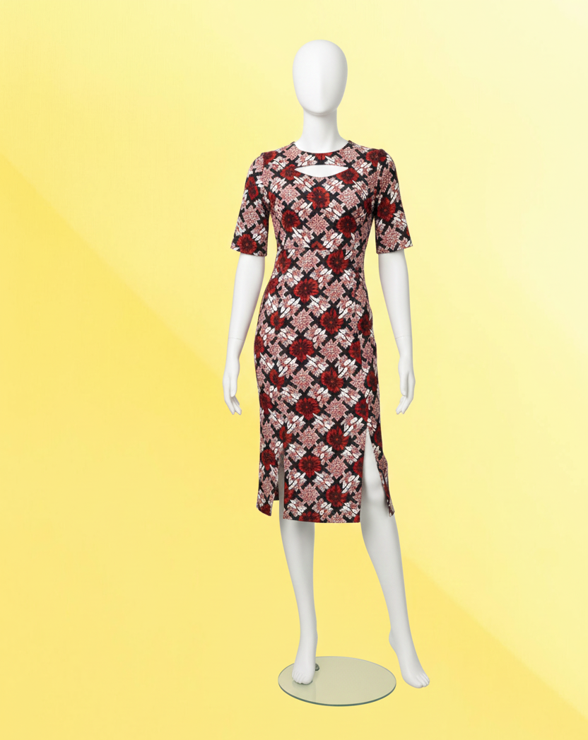 Ruby Bloom Midi Dress