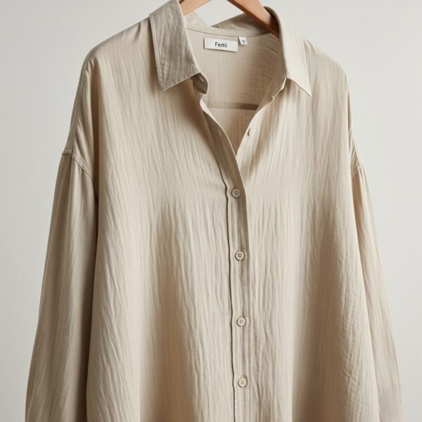 The "Femi" Casual Linen Shirt