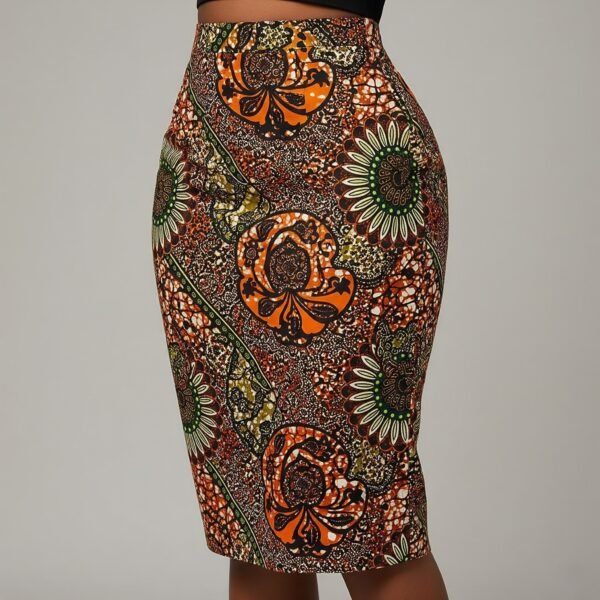 The "Ife" Ankara Pencil Skirt
