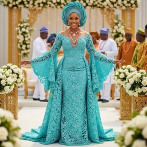 The "Yewande" Aso-Ebi Gown
