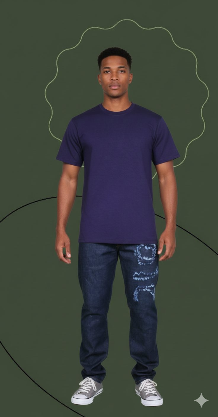 Royal Indigo Classic Tee - Image 2