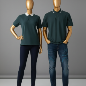 Verde Luxe Couple Polo