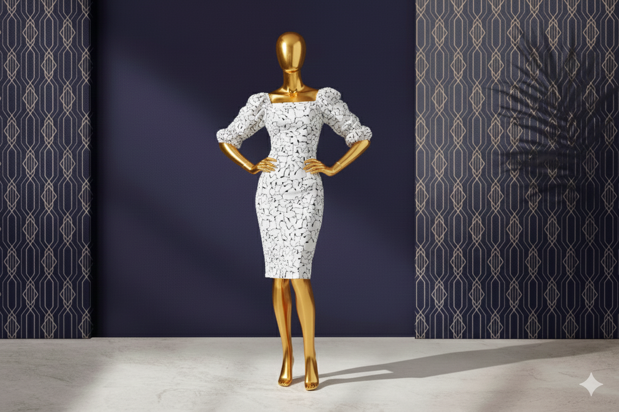 The ashanti stone dress