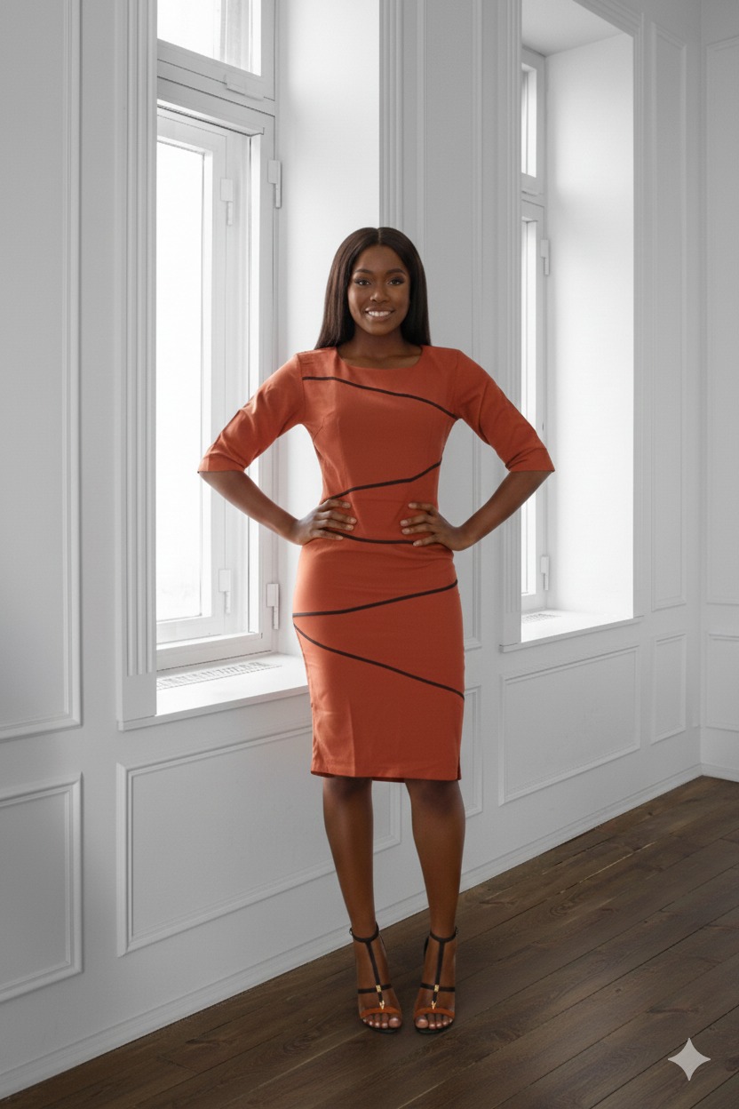 The savanna slate dress - Image 2