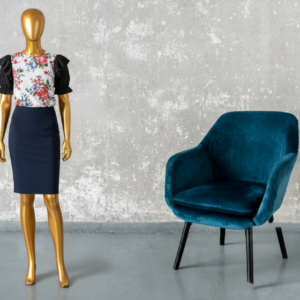 Floral Noir Two-Piece