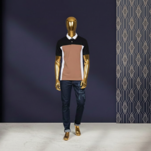 Urban Contrast Polo Shirt