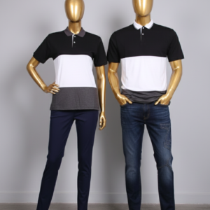 Elite Contrast Polo Set